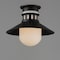 Maxim Lighting Admiralty 1-Light Outdoor Flush Mount 35120SWBK - alternate 4